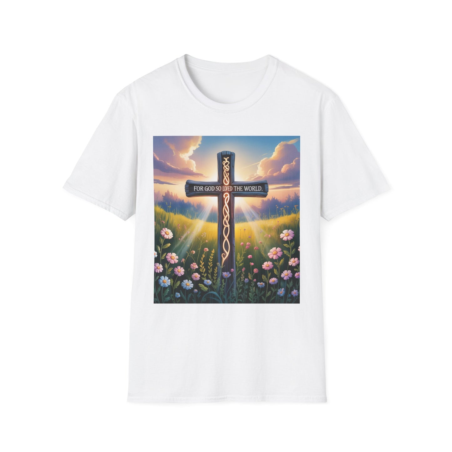 Unisex Christian Graphic T-Shirt, Jesus is King Tee, Faith-Based Shirt, Religious Apparel, Gifts for Believers