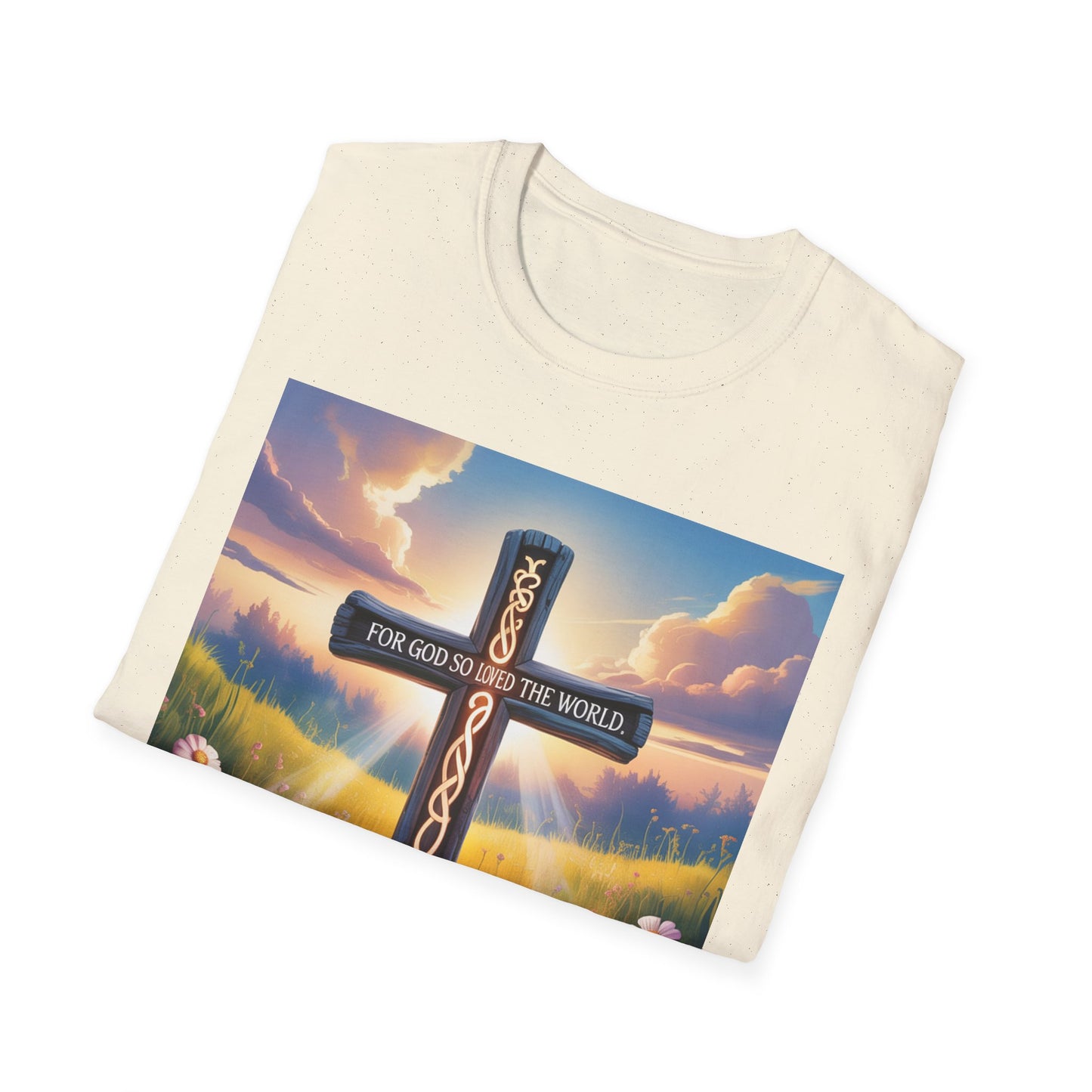 Unisex Christian Graphic T-Shirt, Jesus is King Tee, Faith-Based Shirt, Religious Apparel, Gifts for Believers