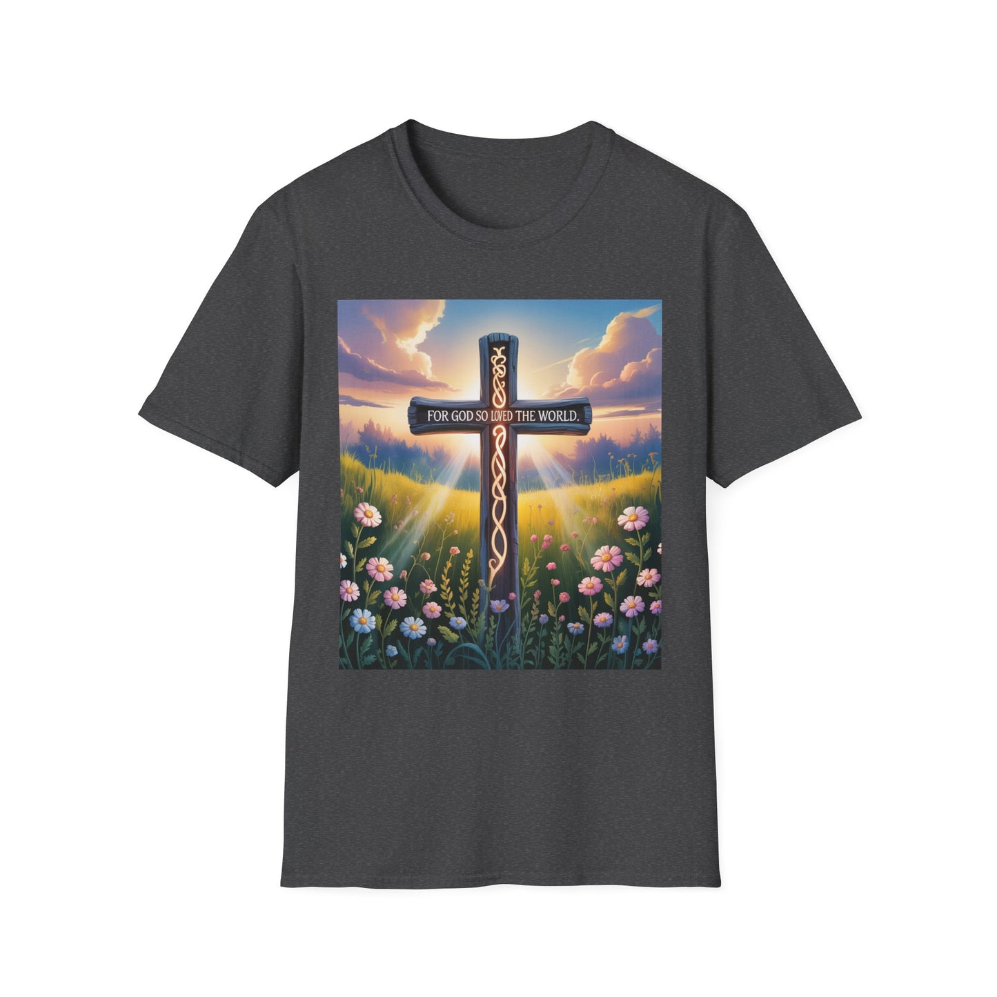 Unisex Christian Graphic T-Shirt, Jesus is King Tee, Faith-Based Shirt, Religious Apparel, Gifts for Believers