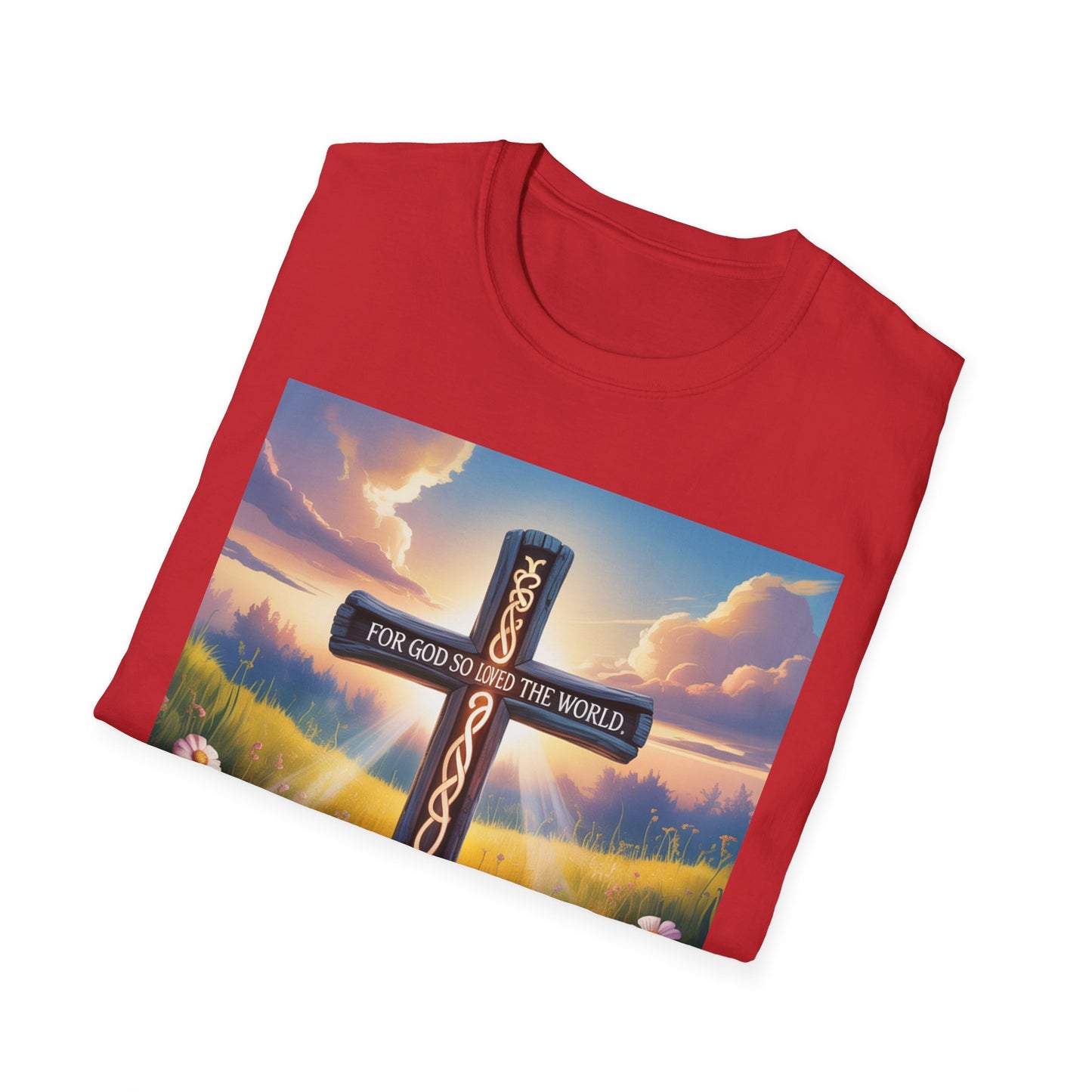 Unisex Christian Graphic T-Shirt, Jesus is King Tee, Faith-Based Shirt, Religious Apparel, Gifts for Believers