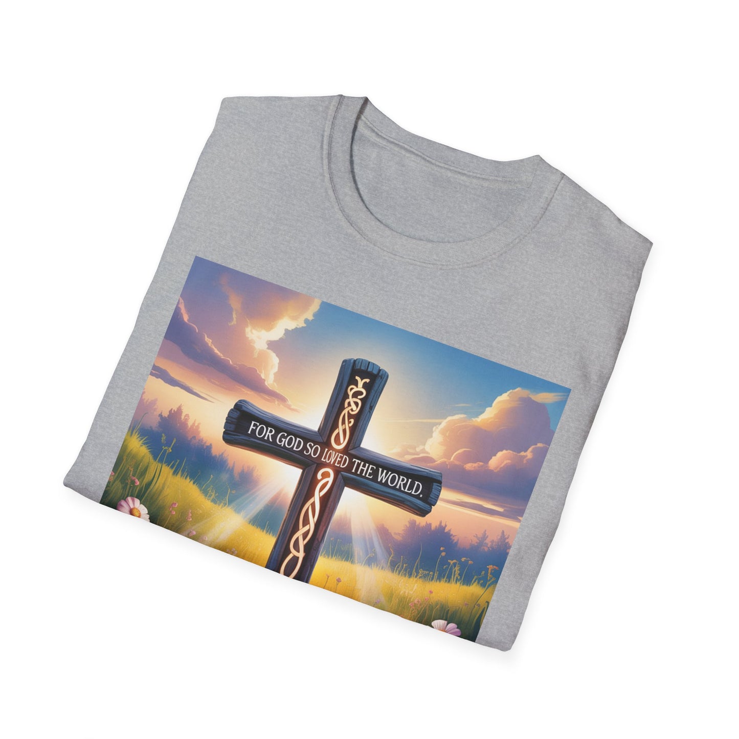 Unisex Christian Graphic T-Shirt, Jesus is King Tee, Faith-Based Shirt, Religious Apparel, Gifts for Believers