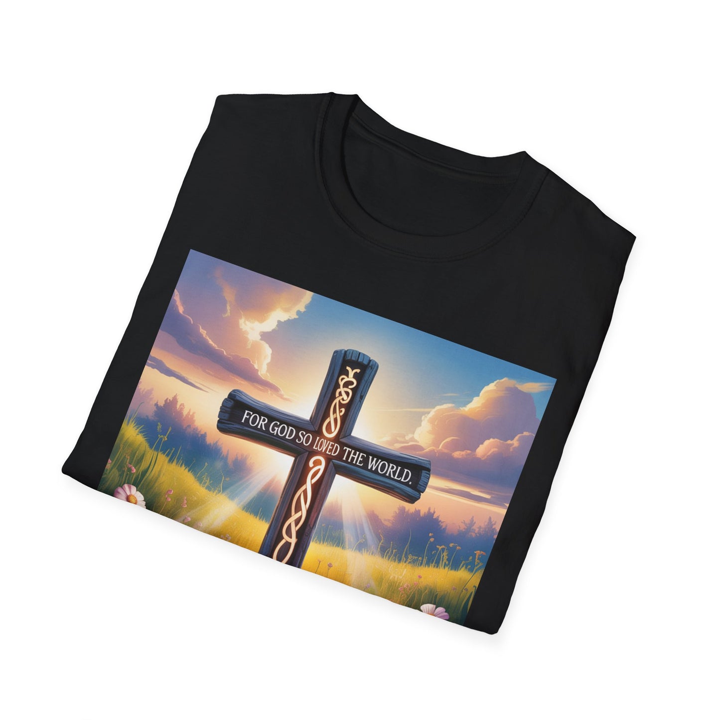 Unisex Christian Graphic T-Shirt, Jesus is King Tee, Faith-Based Shirt, Religious Apparel, Gifts for Believers