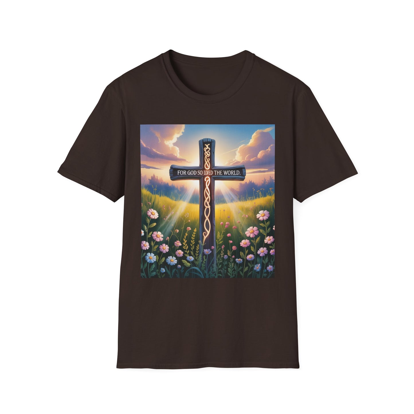 Unisex Christian Graphic T-Shirt, Jesus is King Tee, Faith-Based Shirt, Religious Apparel, Gifts for Believers