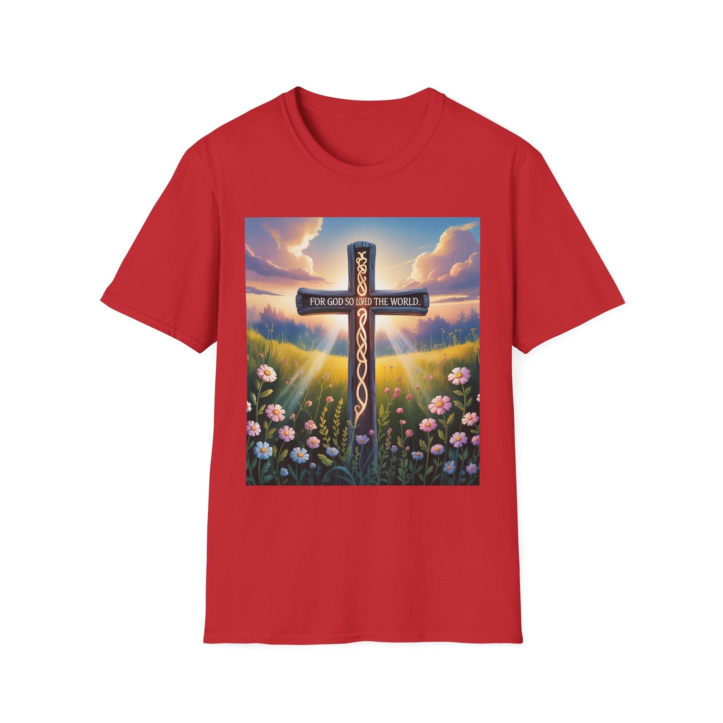 Unisex Christian Graphic T-Shirt, Jesus is King Tee, Faith-Based Shirt, Religious Apparel, Gifts for Believers