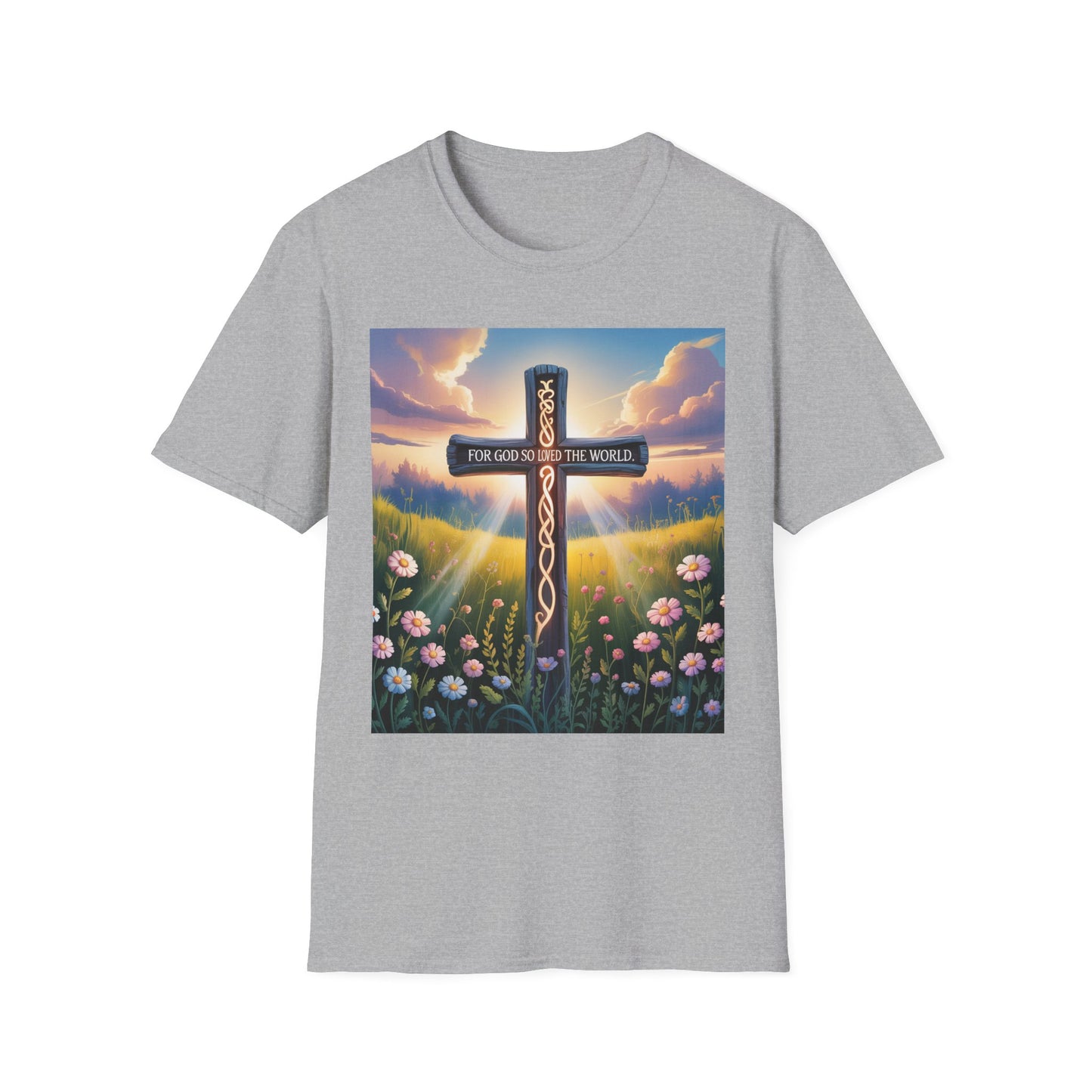 Unisex Christian Graphic T-Shirt, Jesus is King Tee, Faith-Based Shirt, Religious Apparel, Gifts for Believers