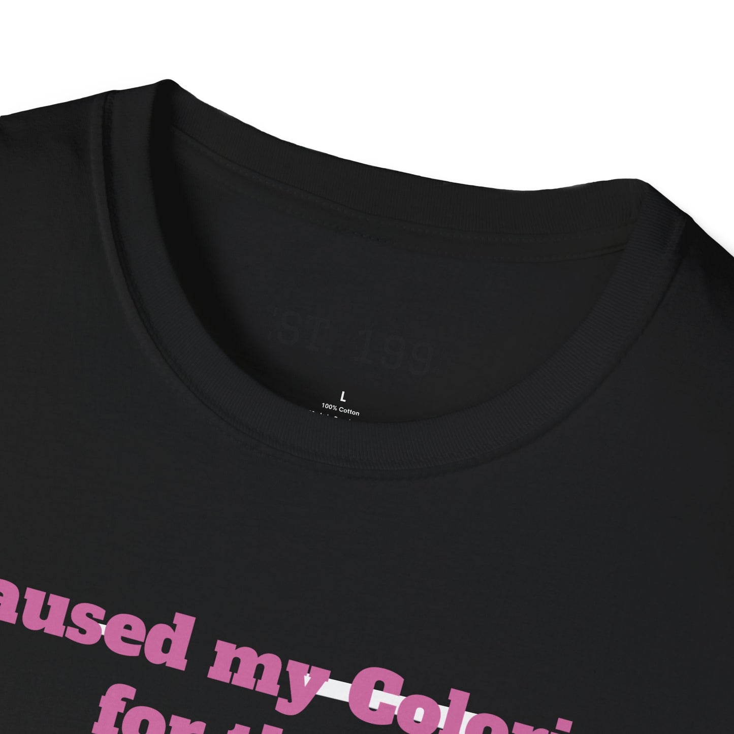Cat Lover's Coloring Tee | Fun Unisex Softstyle T-Shirt for Creative Souls, Perfect for Gifts, Birthdays, and Cat Enthusiasts