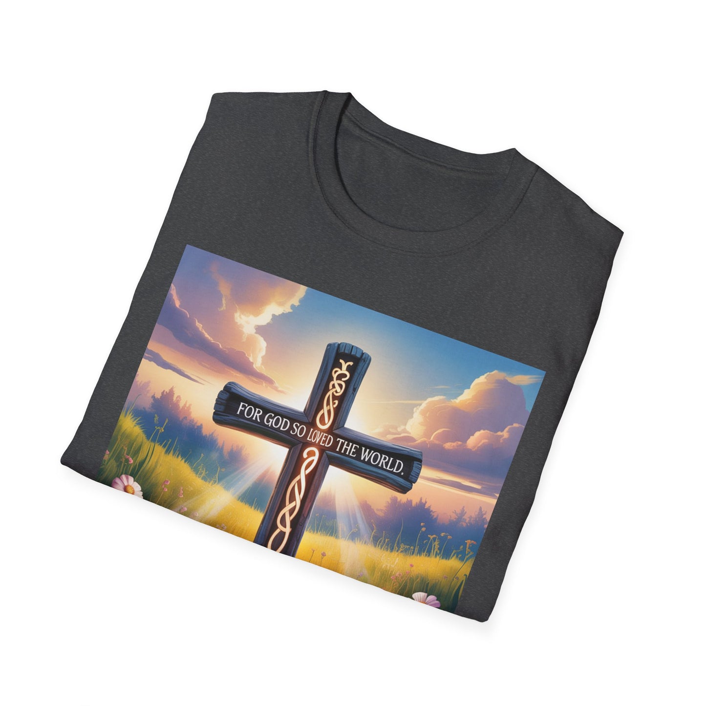 Unisex Christian Graphic T-Shirt, Jesus is King Tee, Faith-Based Shirt, Religious Apparel, Gifts for Believers