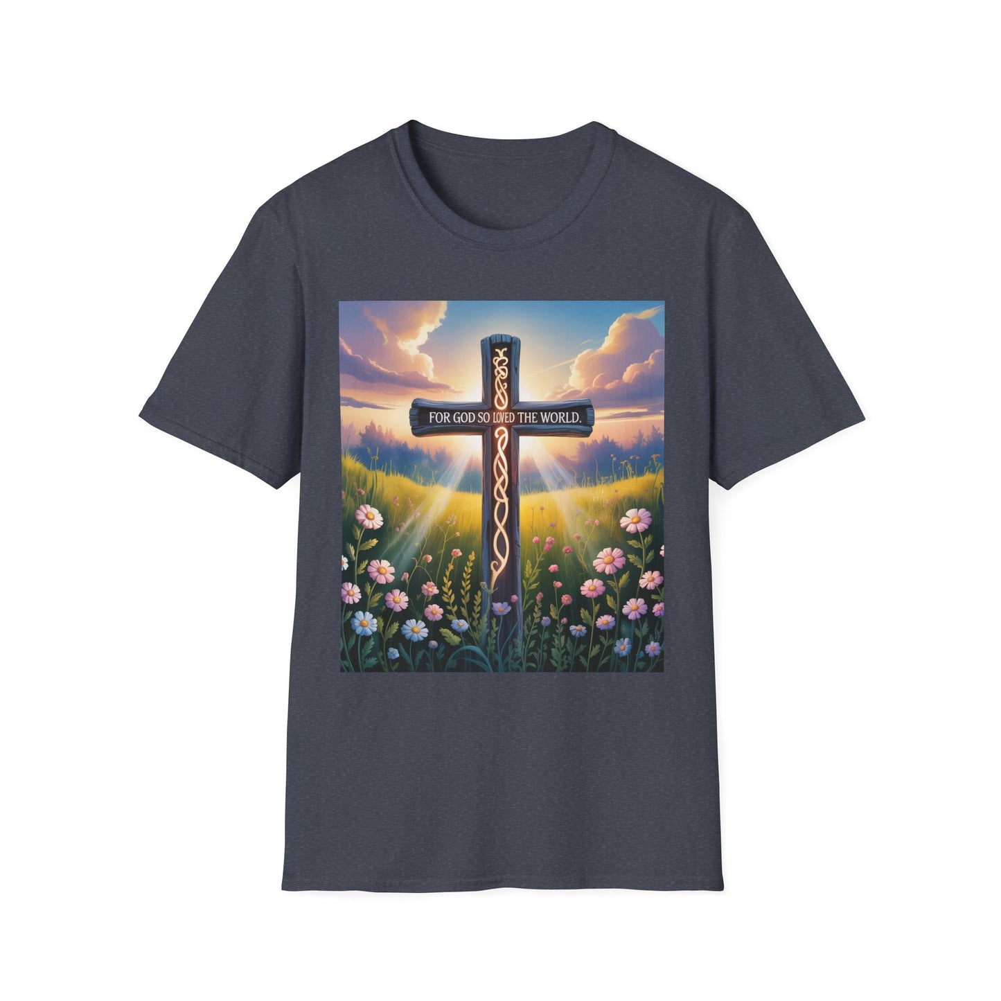 Unisex Christian Graphic T-Shirt, Jesus is King Tee, Faith-Based Shirt, Religious Apparel, Gifts for Believers