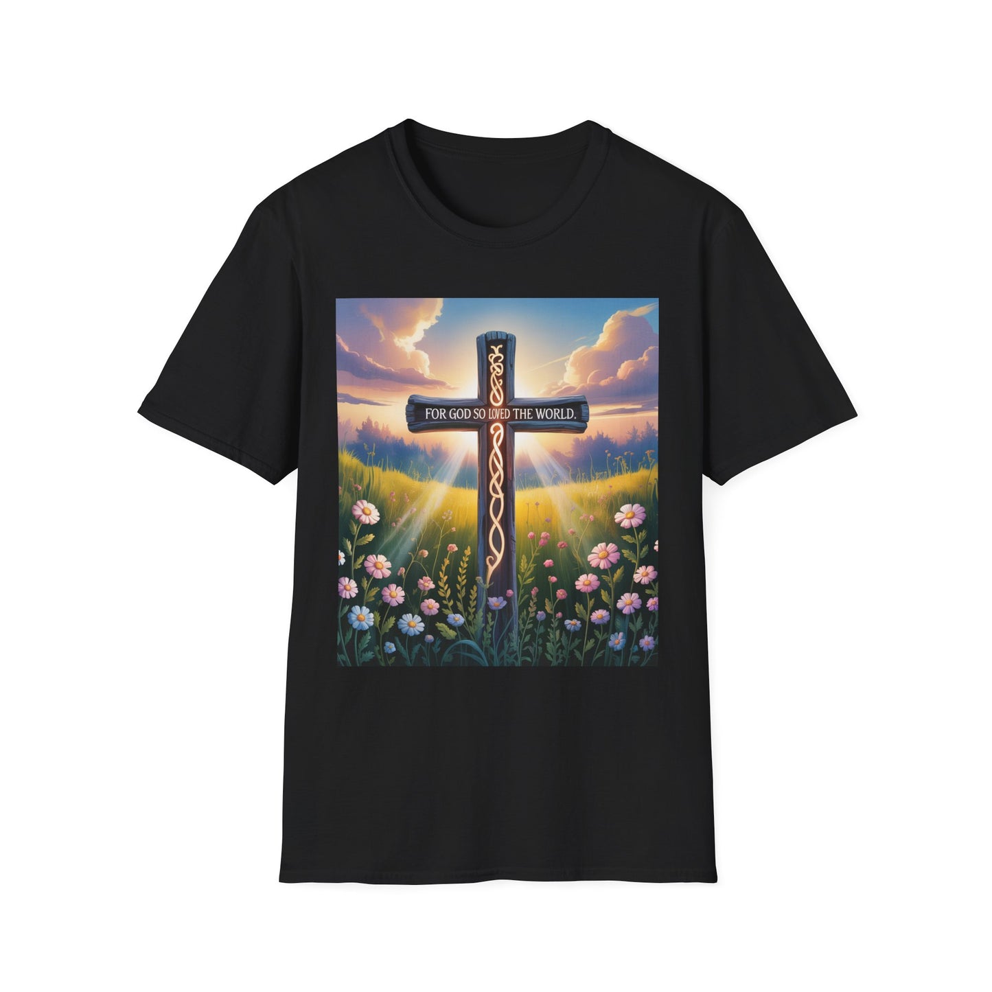 Unisex Christian Graphic T-Shirt, Jesus is King Tee, Faith-Based Shirt, Religious Apparel, Gifts for Believers