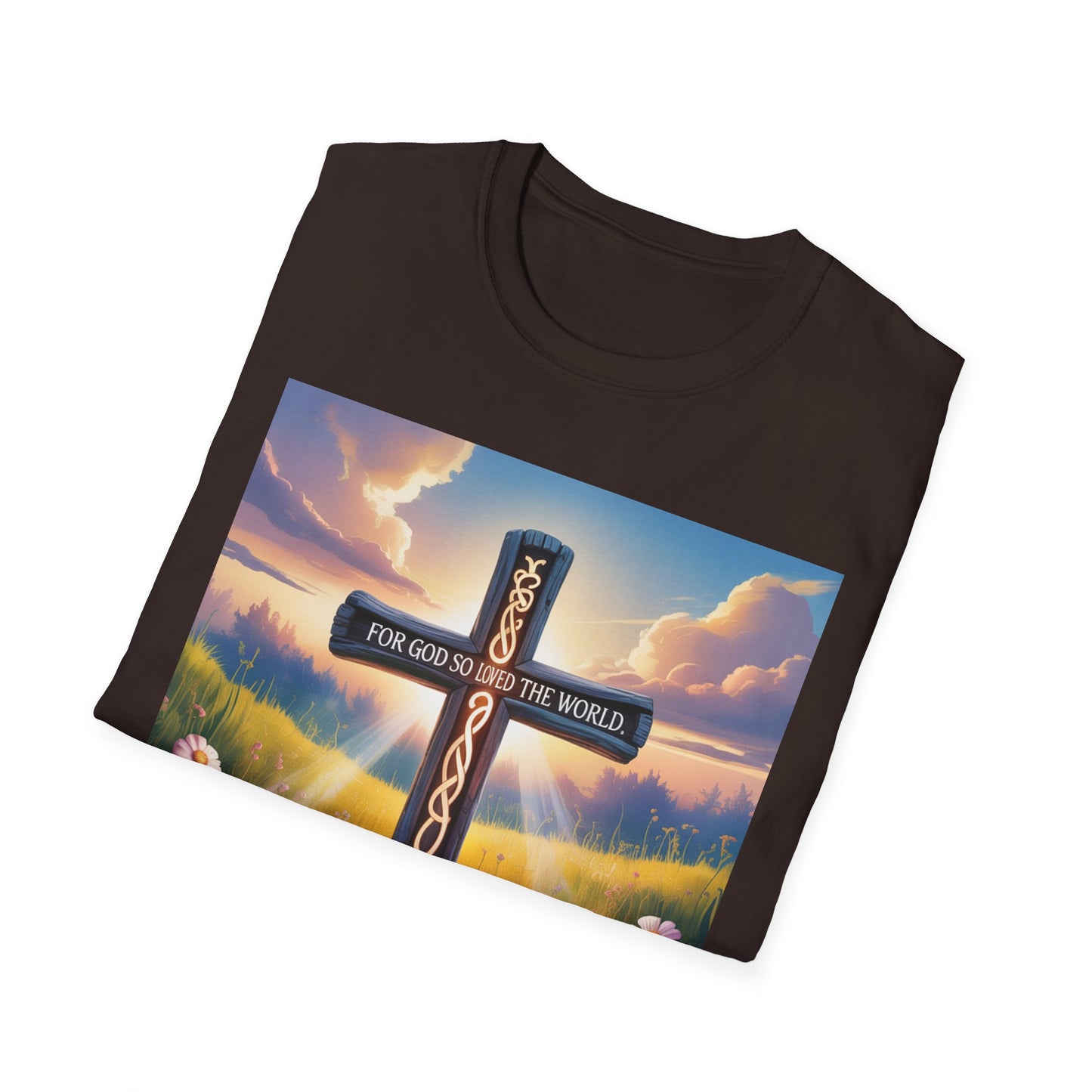 Unisex Christian Graphic T-Shirt, Jesus is King Tee, Faith-Based Shirt, Religious Apparel, Gifts for Believers